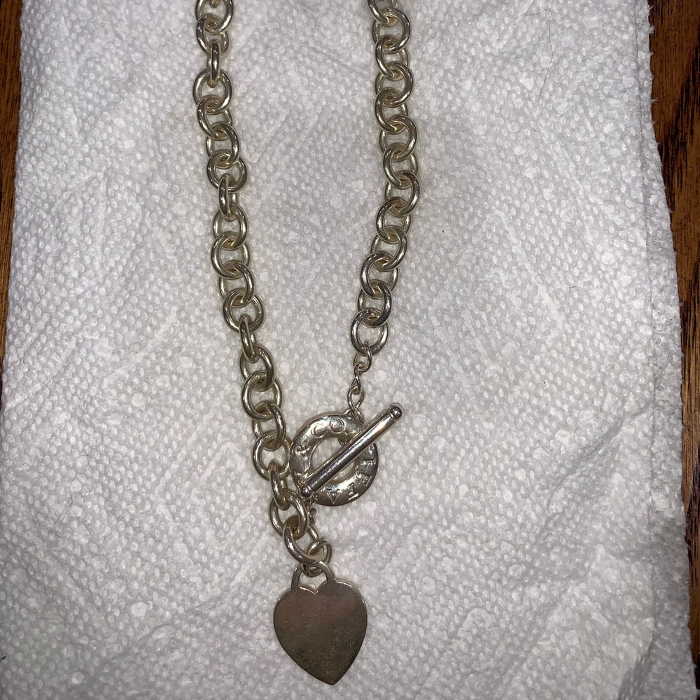 Tiffany’s Heart Pendant Necklace